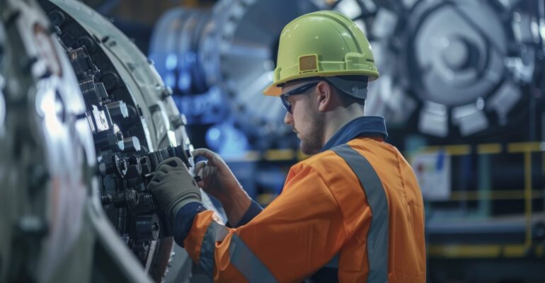 engineering worker in the workflow --chaos 5 --ar 3:2 --stylize 50 Job ID: 10d246ee-dd1b-470e-81b1-7180e012076f